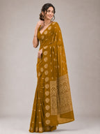 Mustard Legacy Saree