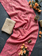 Rose Petal Reverie Saree