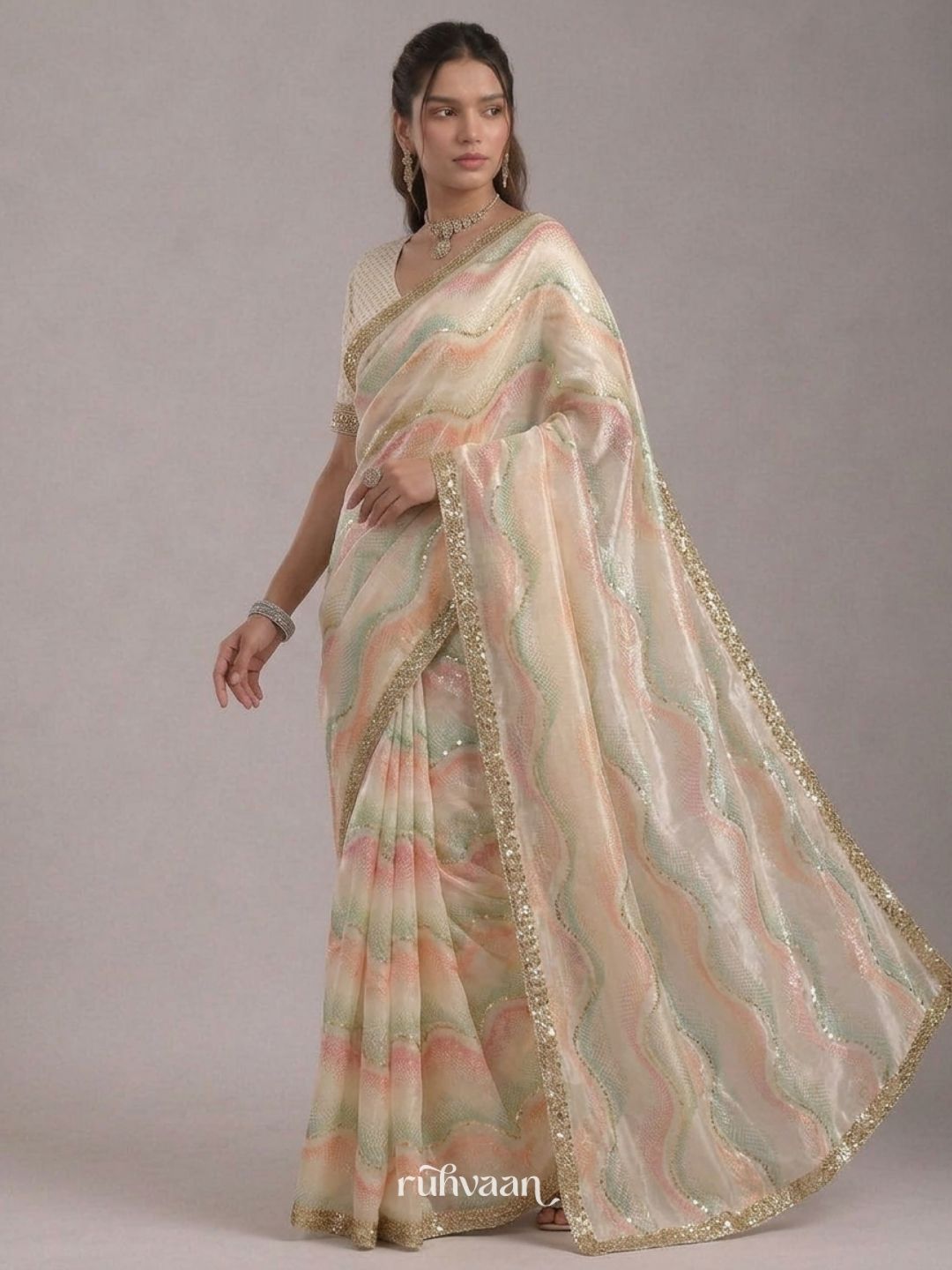 Pastel Reverie Saree