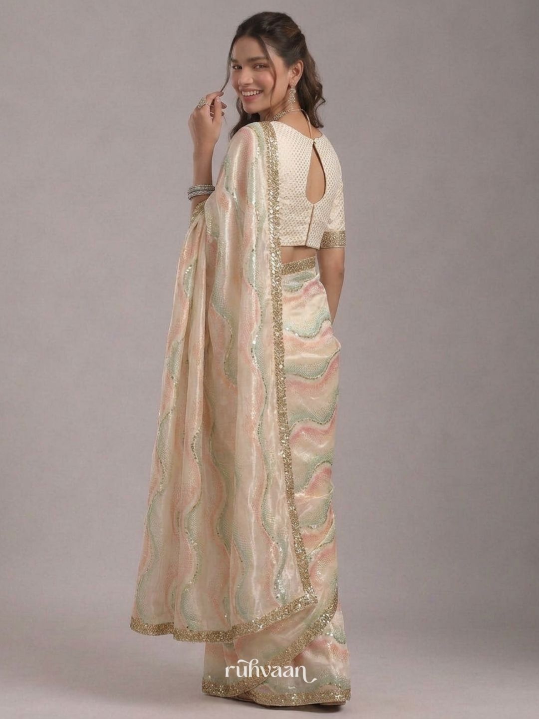 Pastel Reverie Saree