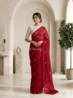 Scarlet Devotion Saree