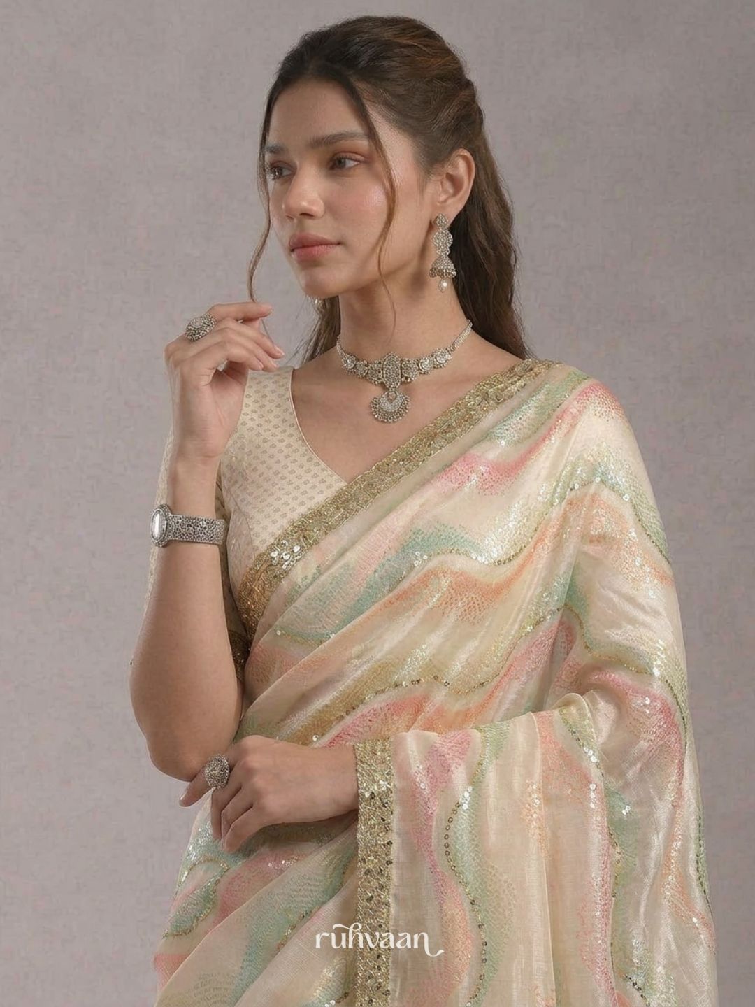 Pastel Reverie Saree