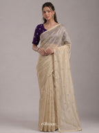 Golden Hour Bloom Saree