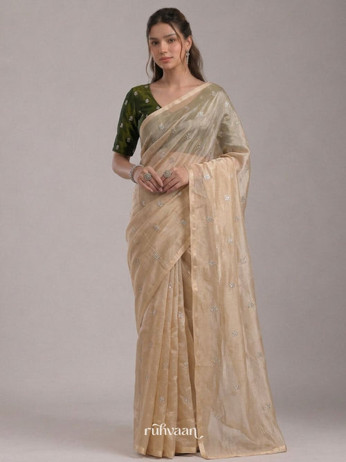 Golden Hour Bloom Saree