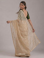 Golden Hour Bloom Saree
