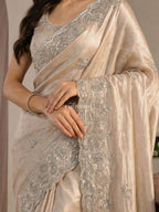 Pearl Dusk Heirloom Saree