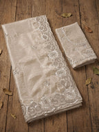 Pearl Dusk Heirloom Saree