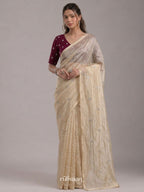 Golden Hour Bloom Saree