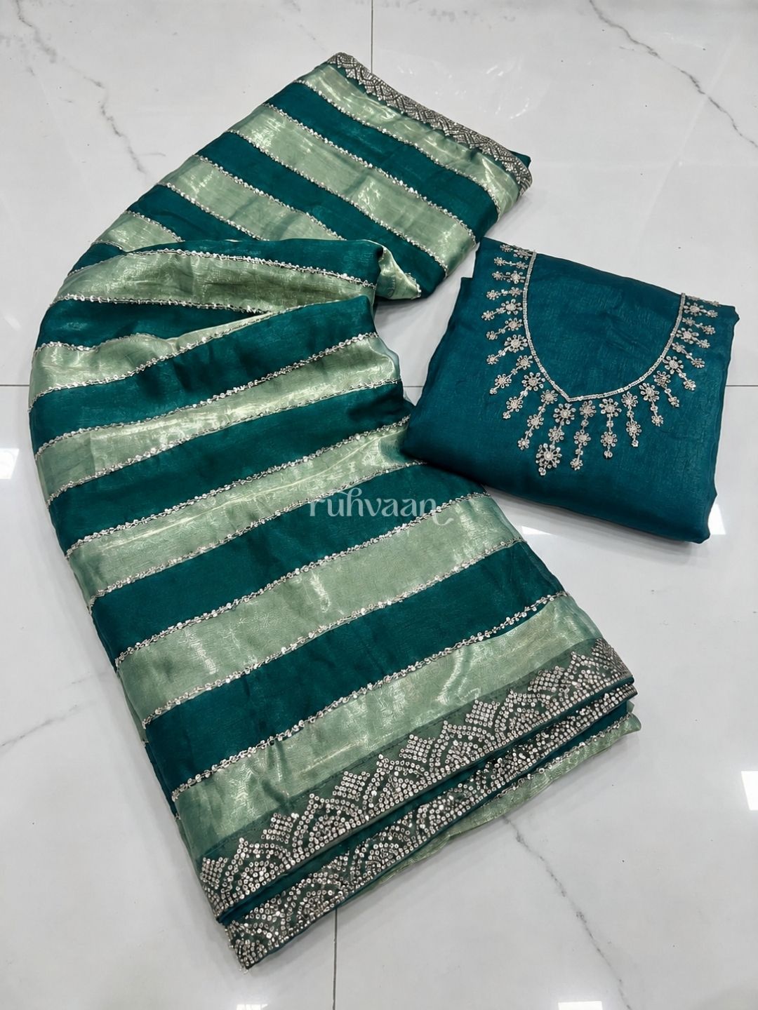 Ocean Tide Saree