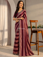 Dusk in Bloom Saree