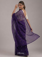 Midnight Garden Saree