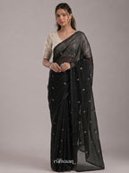 Starlit Noir Saree