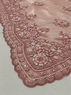 Rosegarden at Dusk Saree