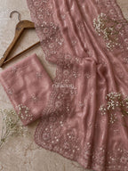 Rosegarden at Dusk Saree