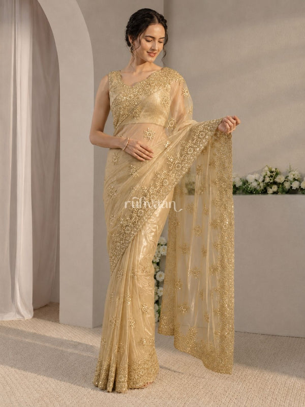 Gilded Garden Saree