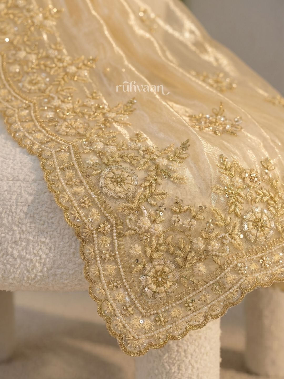 Gilded Garden Saree