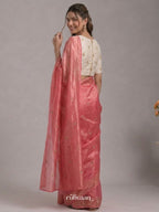 Rose Petal Reverie Saree