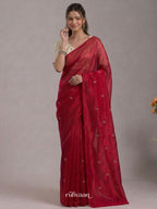 Scarlet Devotion Saree