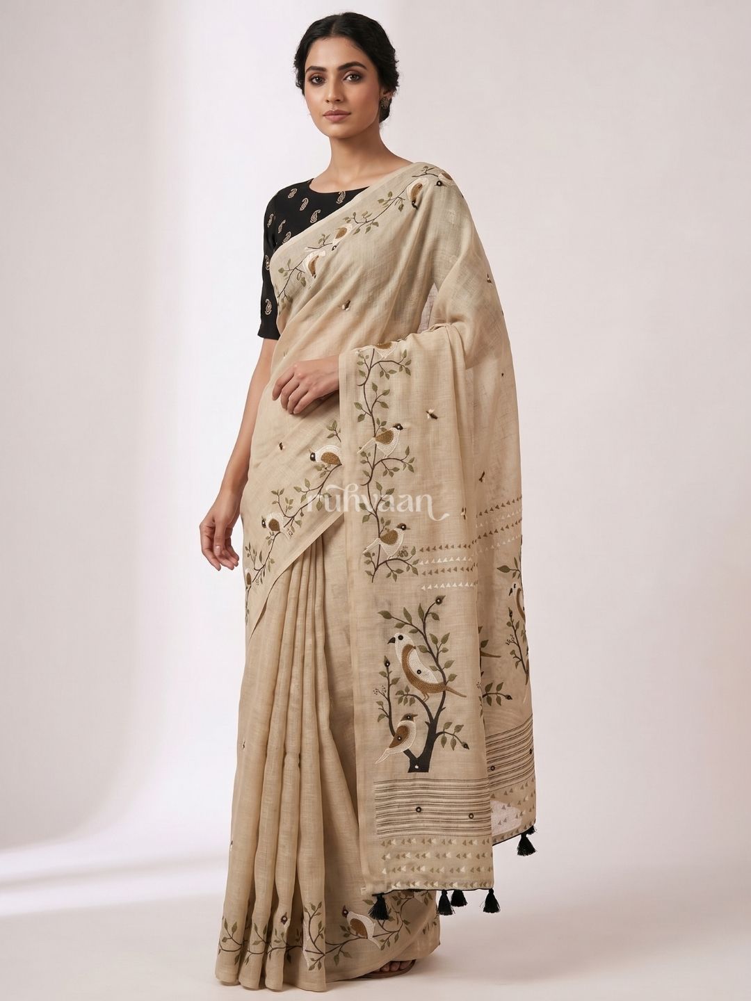 Whispering Grove Saree