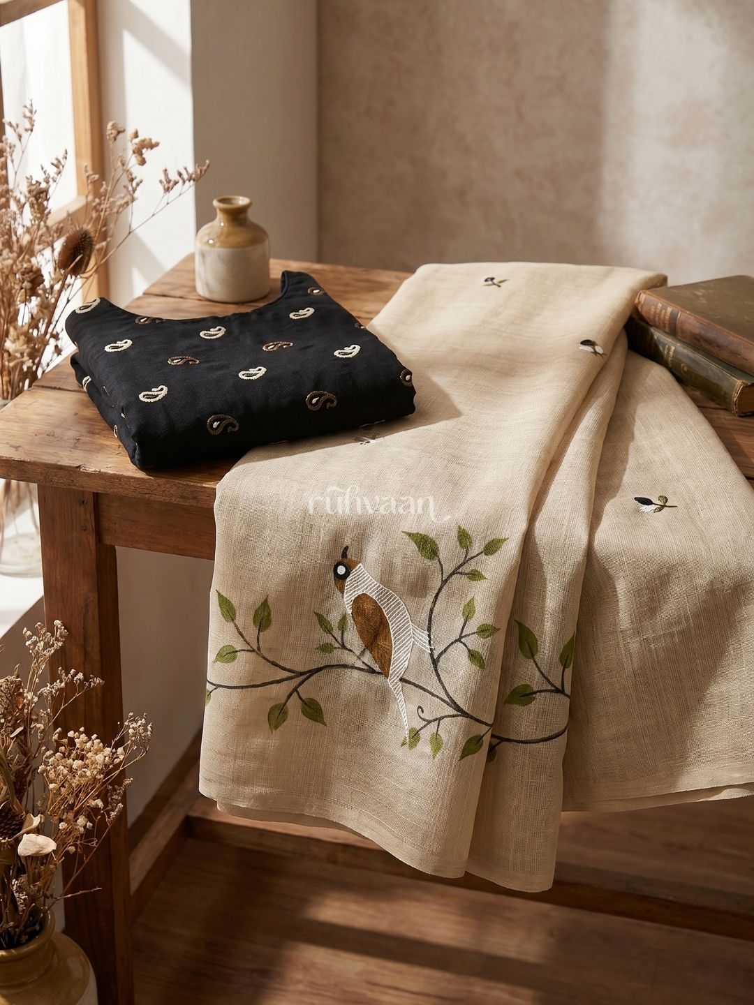 Whispering Grove Saree