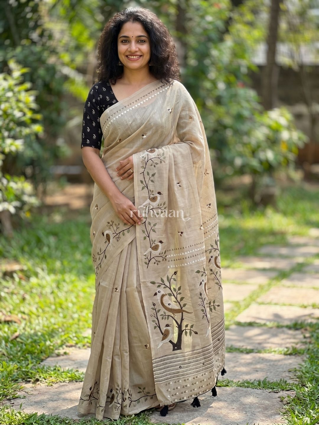 Whispering Grove Saree
