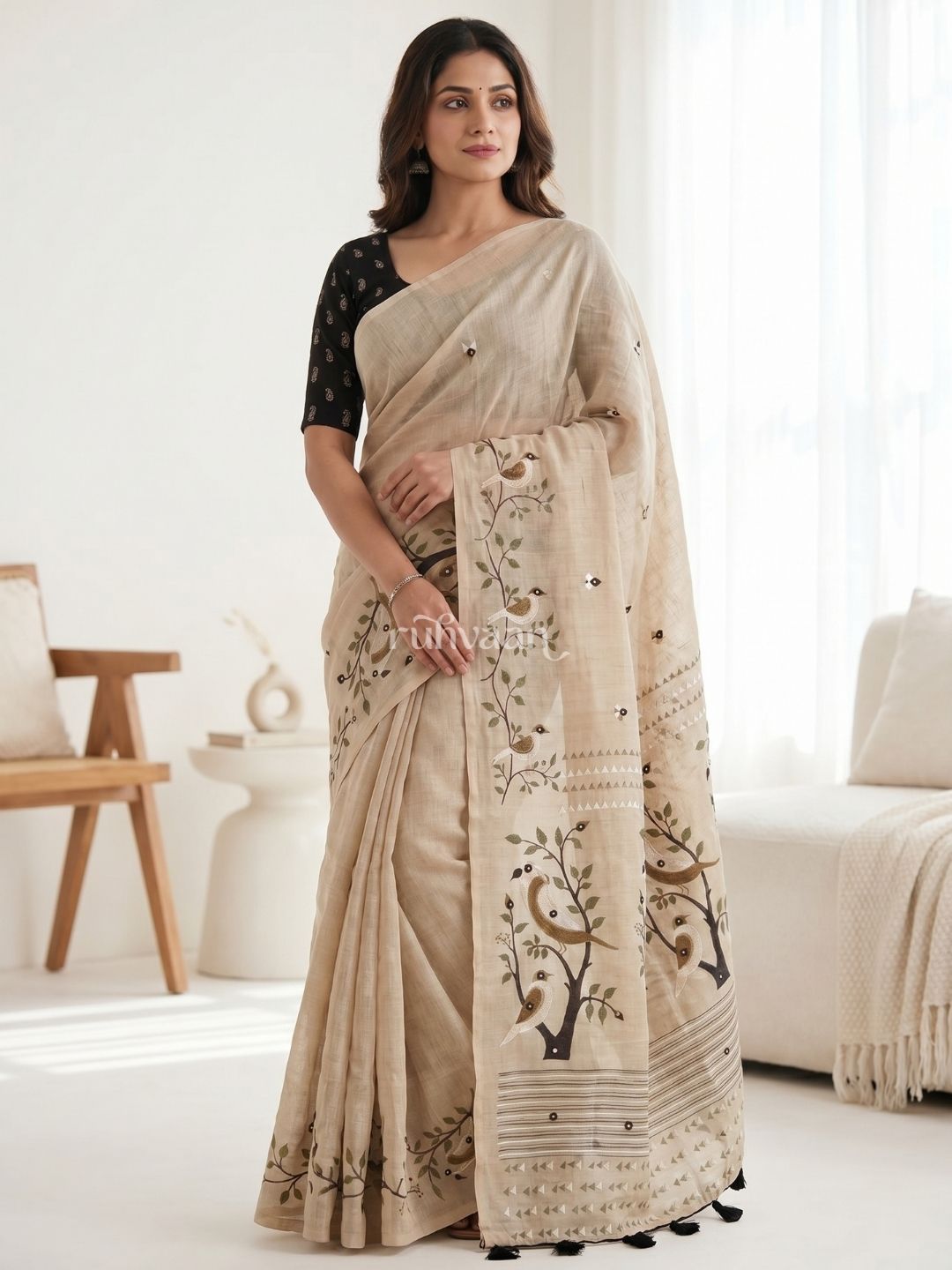 Whispering Grove Saree