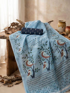 Skyward Songbird Saree
