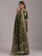Olive Forest Whisper Saree