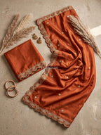 Amber Harvest Saree