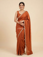 Amber Harvest Saree