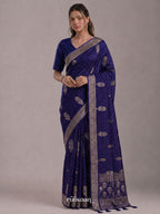Indigo Forest Whisper Saree