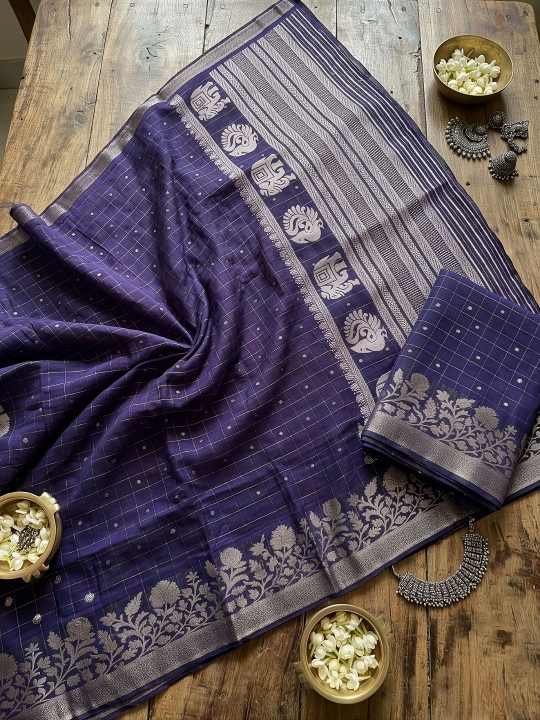 Indigo Fable Saree