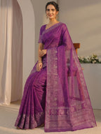 Violet Fable Saree