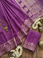 Violet Fable Saree