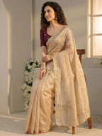 Golden Hour Bloom Saree