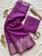 Violet Fable Saree