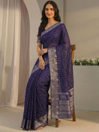 Navy Fable Saree