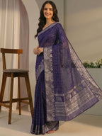 Navy Fable Saree
