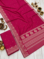 Magenta Fable Saree