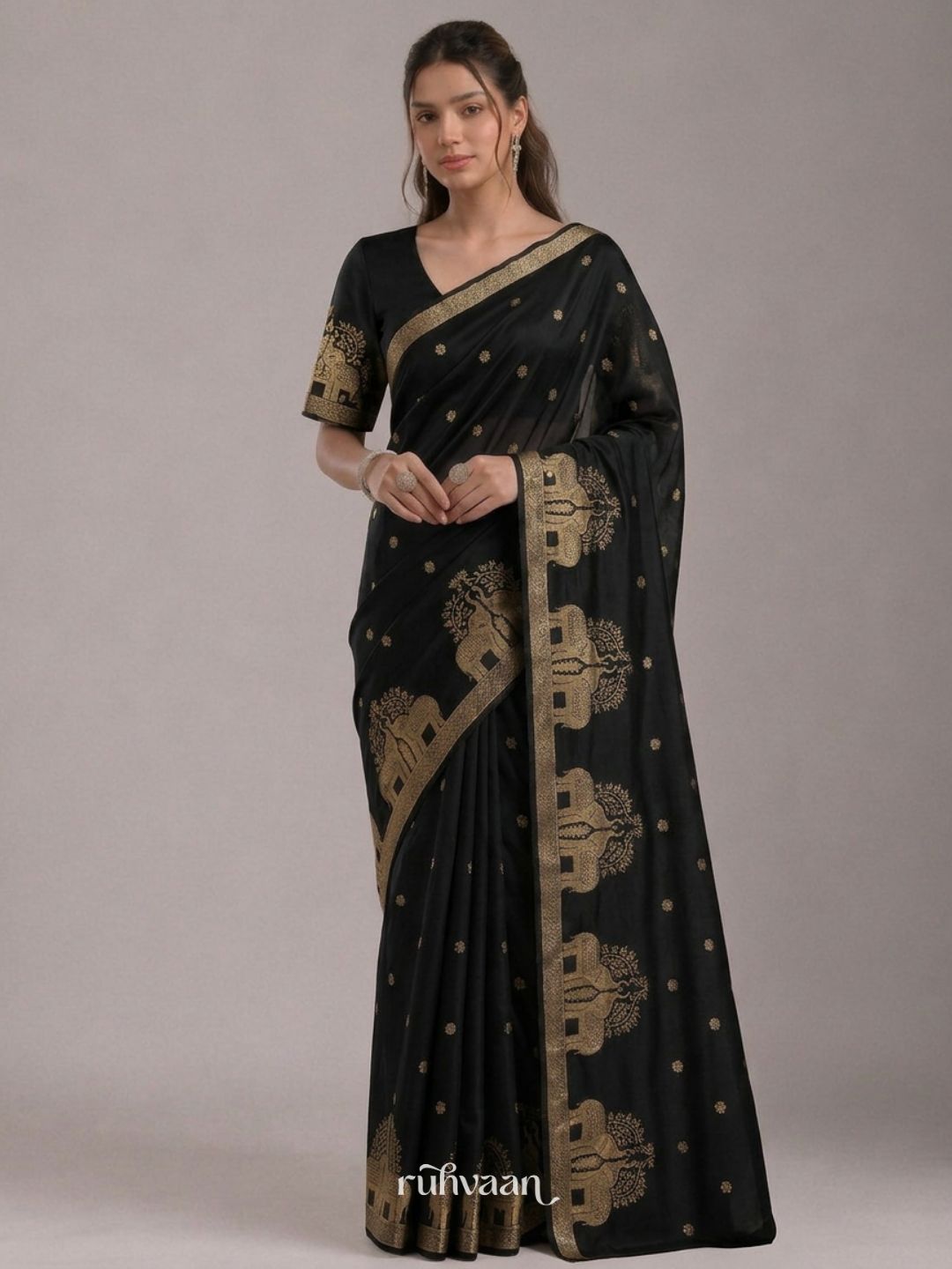 Midnight Durbar Saree