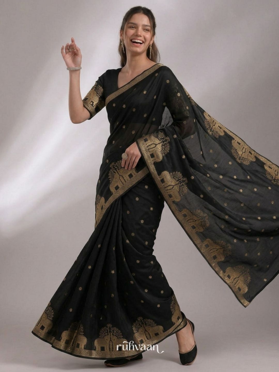Midnight Durbar Saree