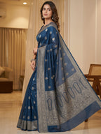 Azure Legacy Saree