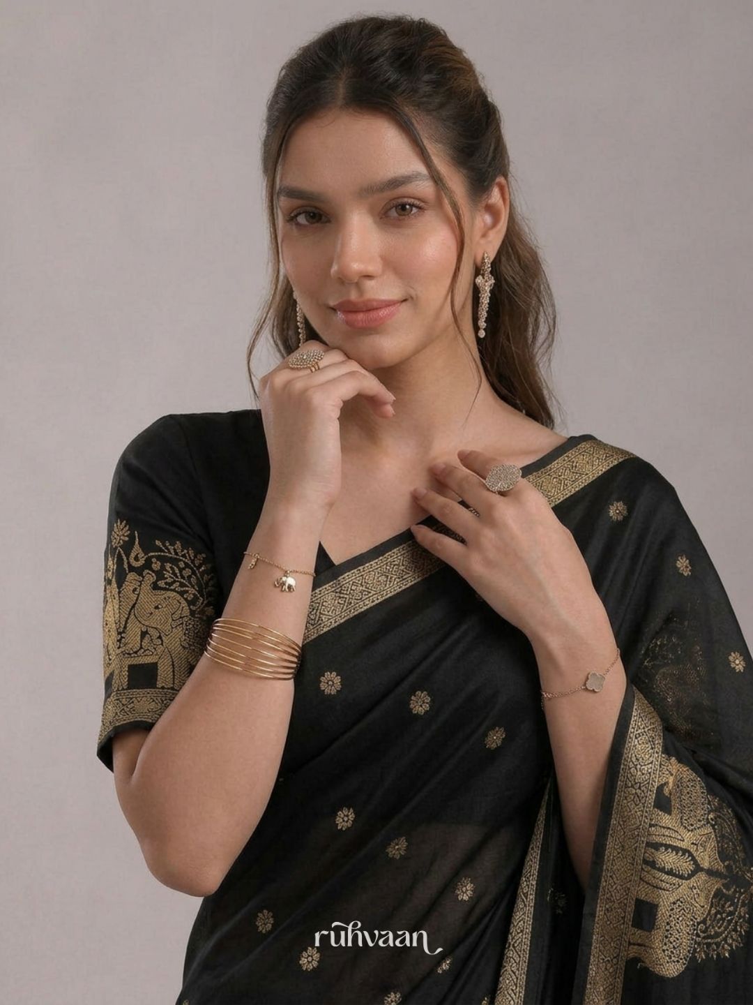 Midnight Durbar Saree