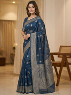 Azure Legacy Saree