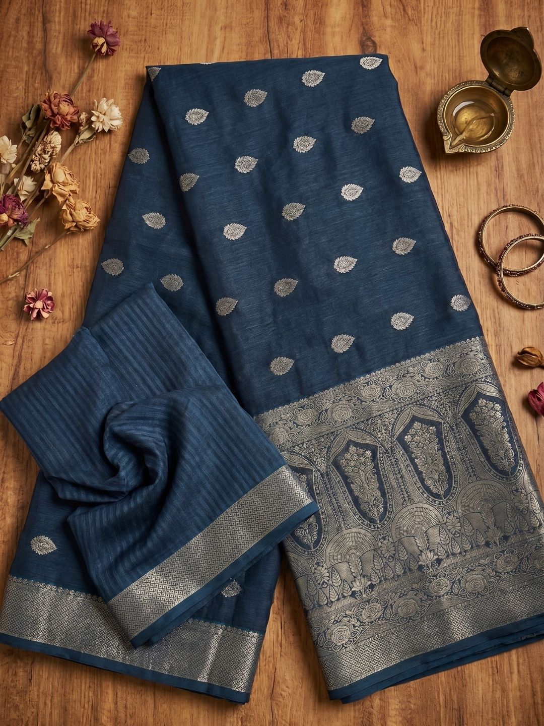 Azure Legacy Saree