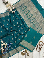 Teal Legacy Saree