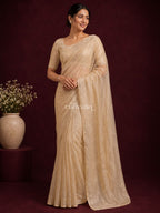 Golden Hour Bloom Saree