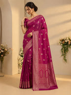 Crimson Legacy Saree