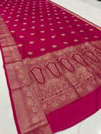 Crimson Legacy Saree