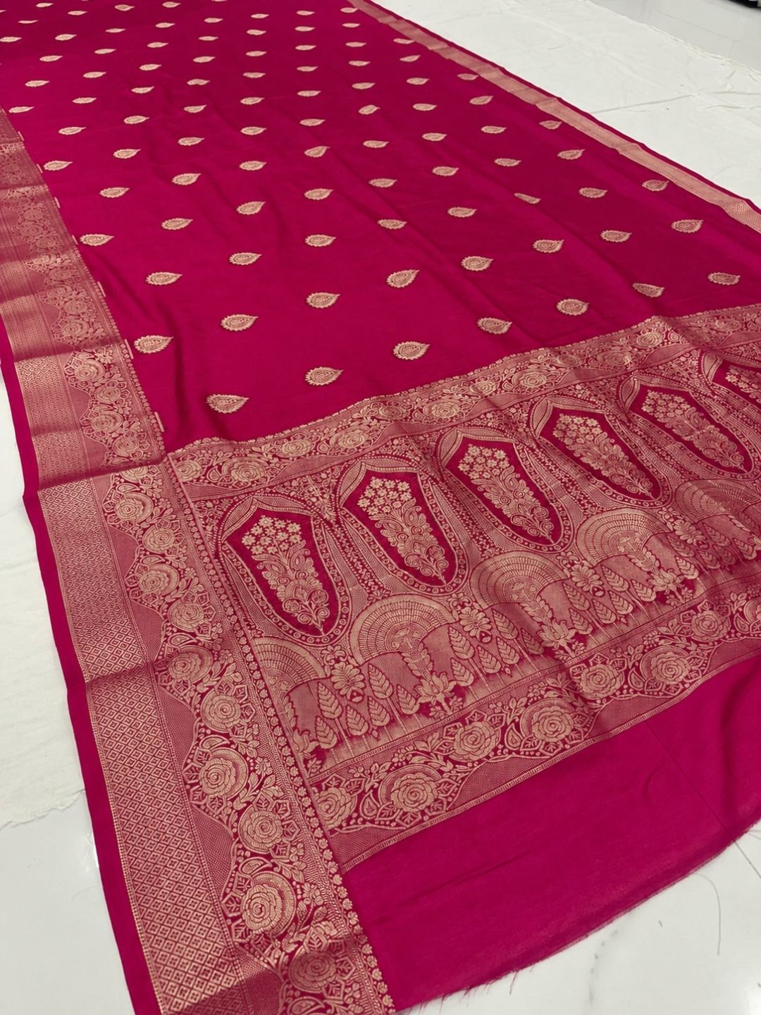 Crimson Legacy Saree